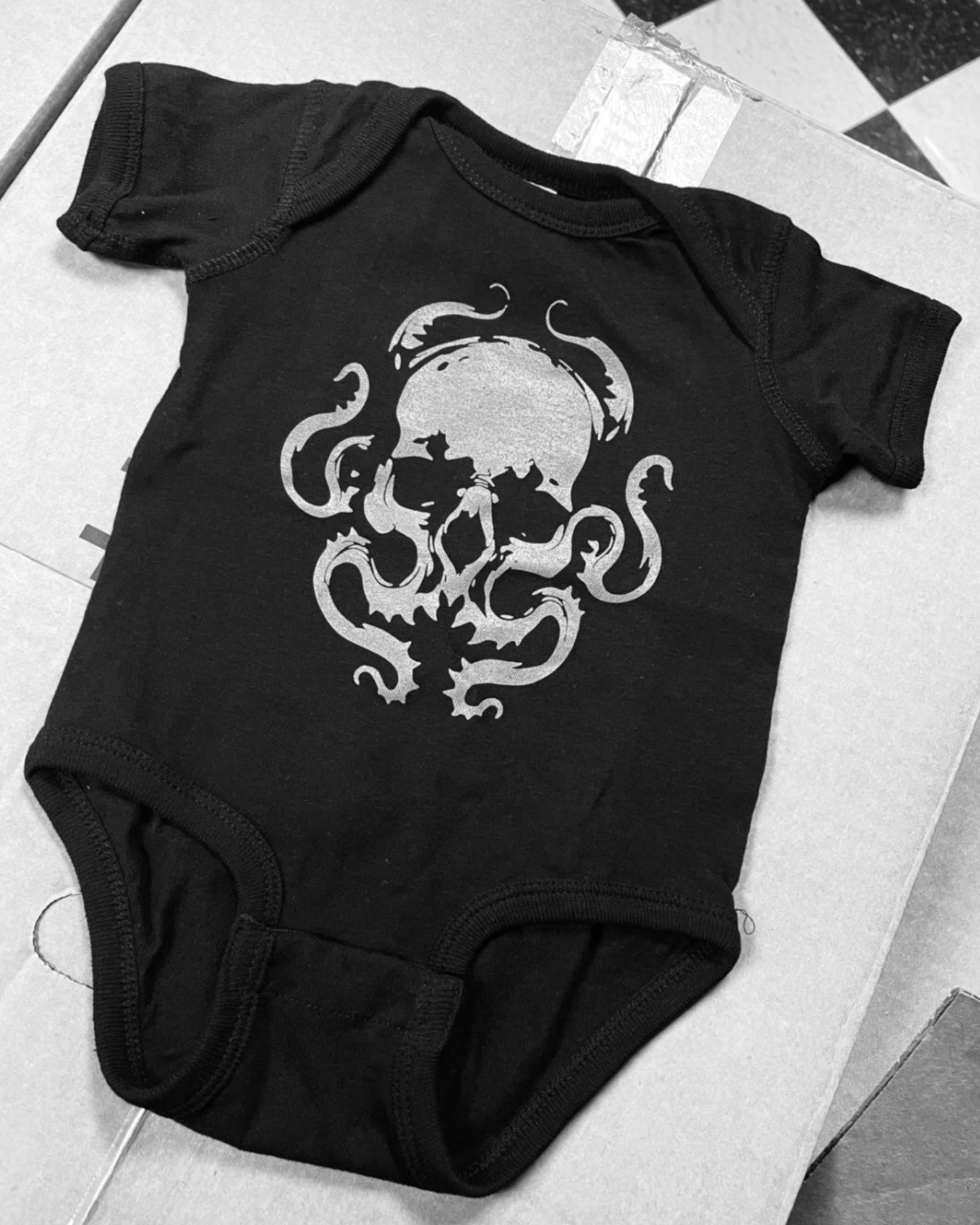Baby  Toddler Tattoo Sleeves Onesies Kid Tshirts Harley  Etsy